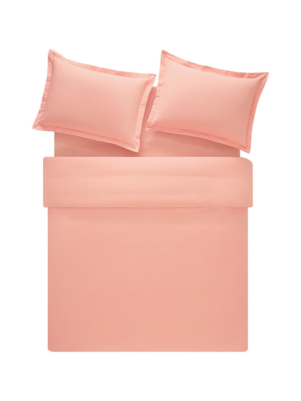 თეთრეულის კომპლექტი 160X220 NATURALIS RNF DUVET COVER SET - TERRACOTTA